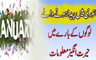 January Mein Paida Hone Walo K Raz