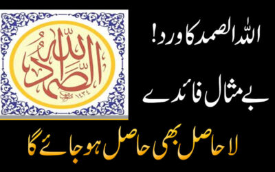 Allahu Samad K Zabardast Faidy